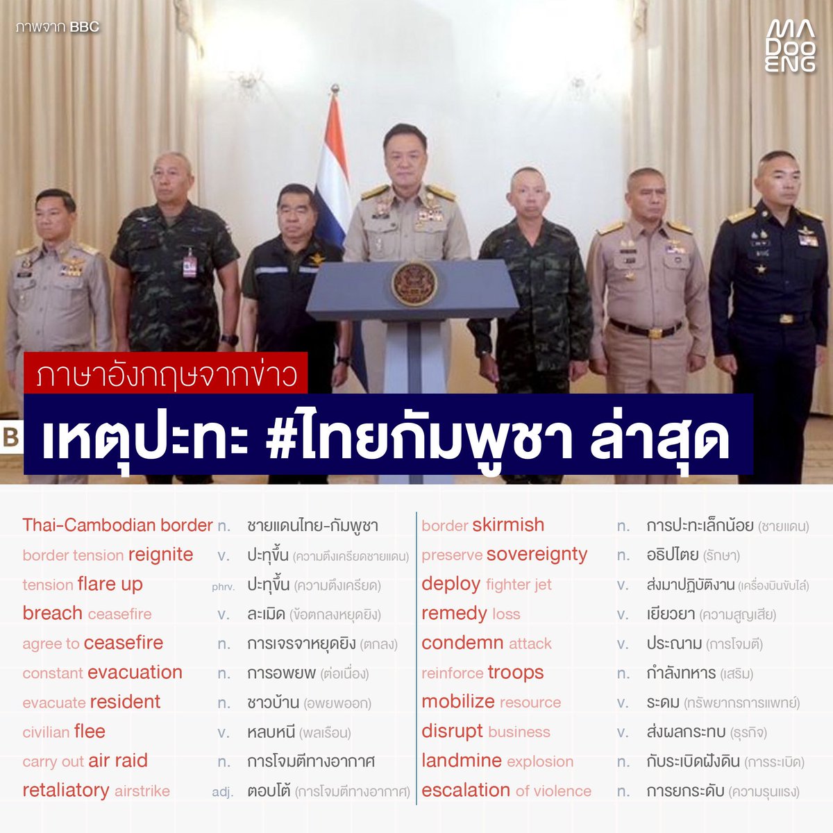 MA DOO ENG มาดูอิ๊ง เรียนอังกฤษกับครูเต๋า tweet media