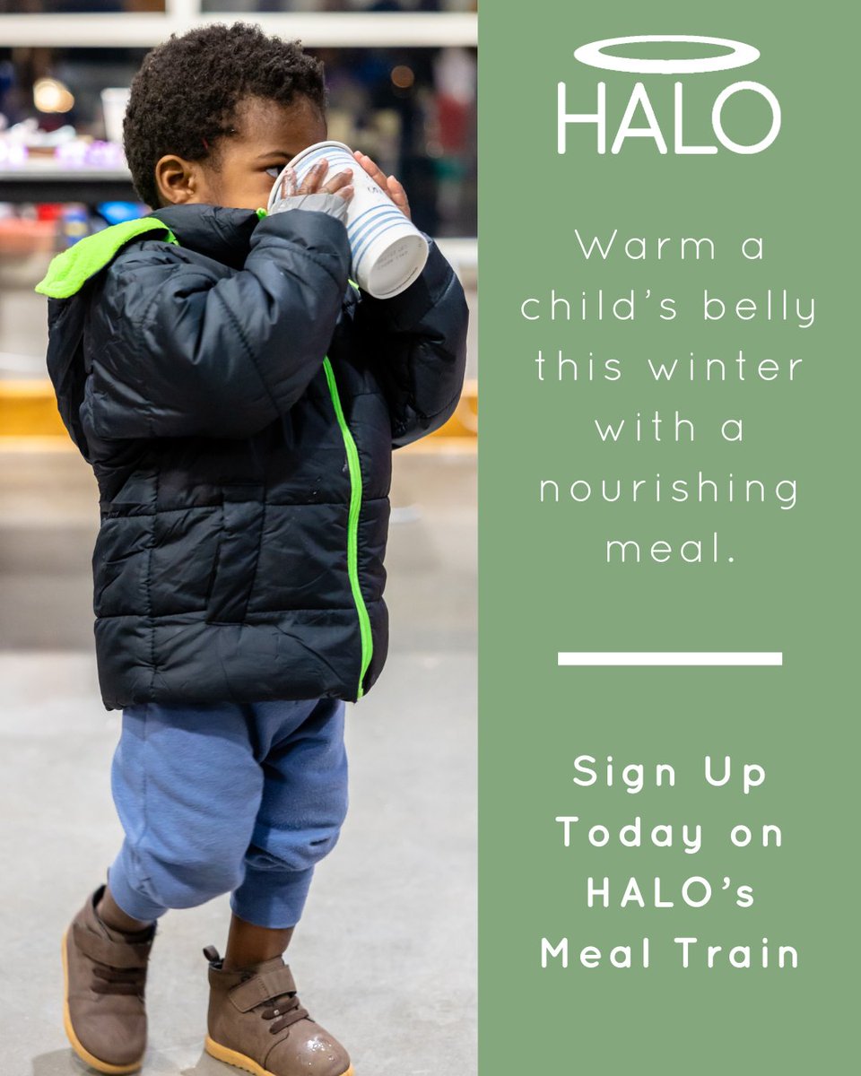 Make sure that no HALO youth goes hungry this holiday season by donating meals or snacks with our HALO Meal Train! Warm a child's belly this winter and sign up today: loom.ly/AOVAVNg  #foodstagram #meals #holiday #snacks #onemore #loveheals