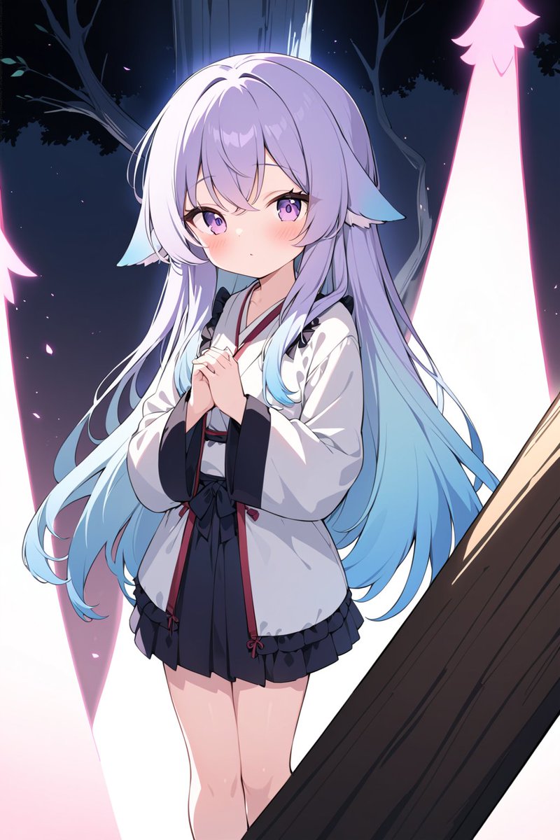 _*)おやすみなさい警報にビックリ みんなきおつけて #AIイラスト #AIart