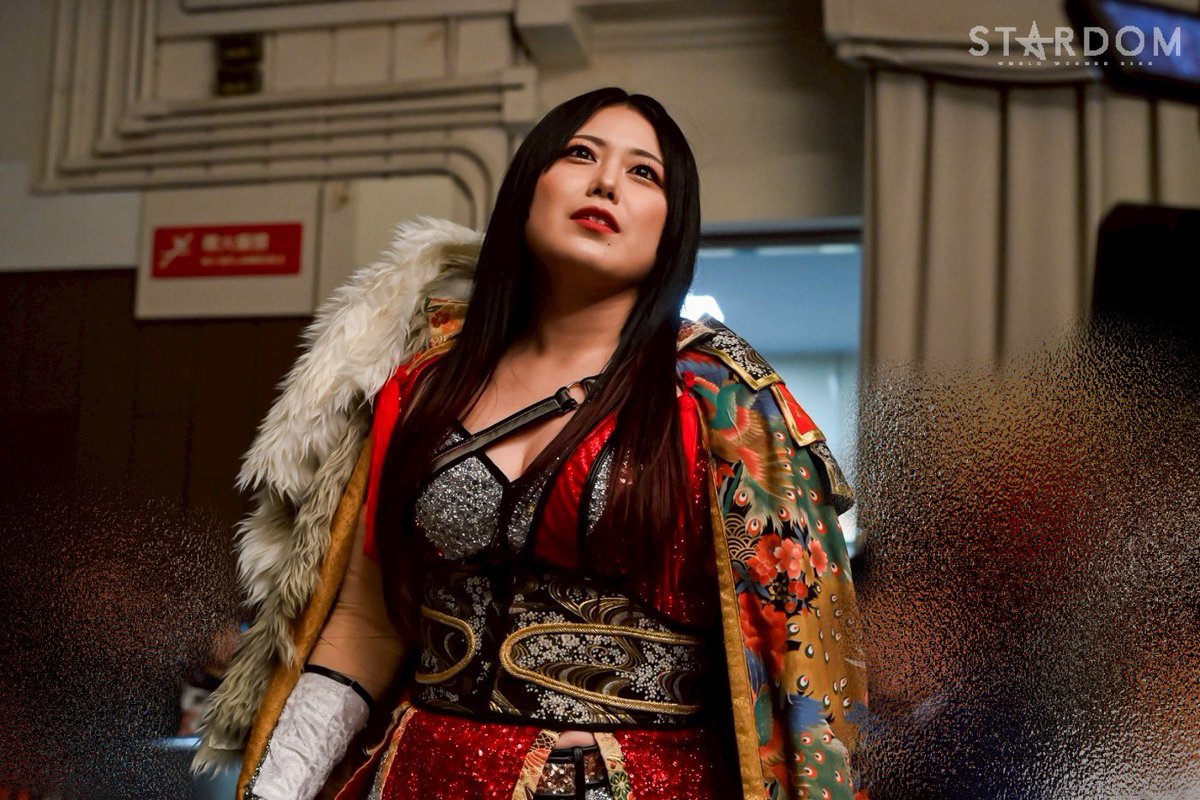 Black Hair Maika. The OG Kitsune Empress is back 🦊 #Stardom