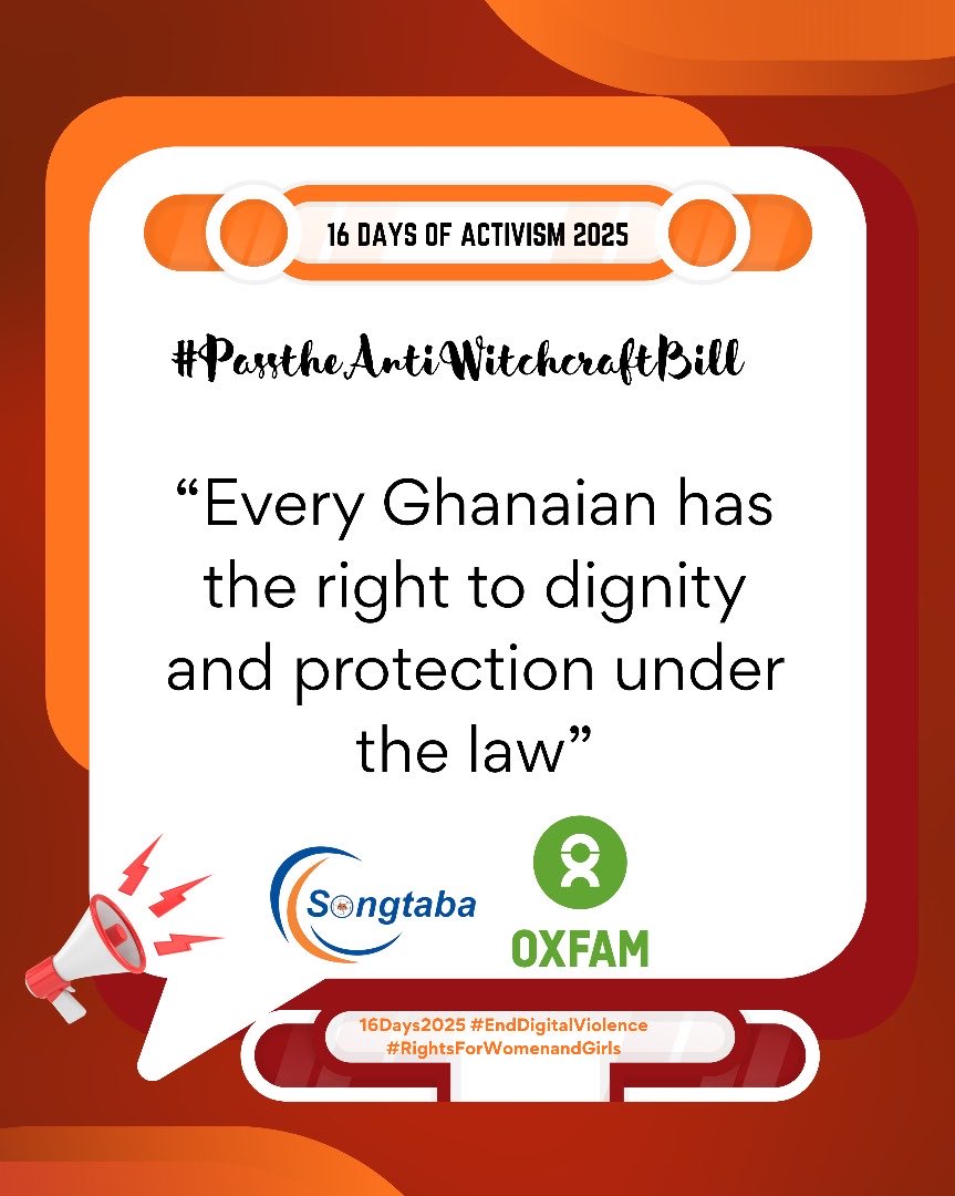 HafsaIsma's tweet photo. #16DaysOfActivism
#OrangeTheWorld
#EndGBV

#EndWitchcraftAccusations
#ProtectVulnerableWomen
#EndAbuseNow
#JusticeForAccusedWomen
#HumanRightsForAll
#EndHarmfulPractices
#StopGenderBasedViolence https://t.co/AjBHQ97QMl