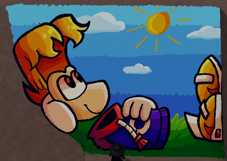 I've been little busy with college, comms and personal stuff + AHiT fixation is back in all high 😔🦉
Maybe I might find time to draw smth for Christmas with Rayman 

But anyway, have these silly drawings I drew on Roblox 10 months ago

#Rayman