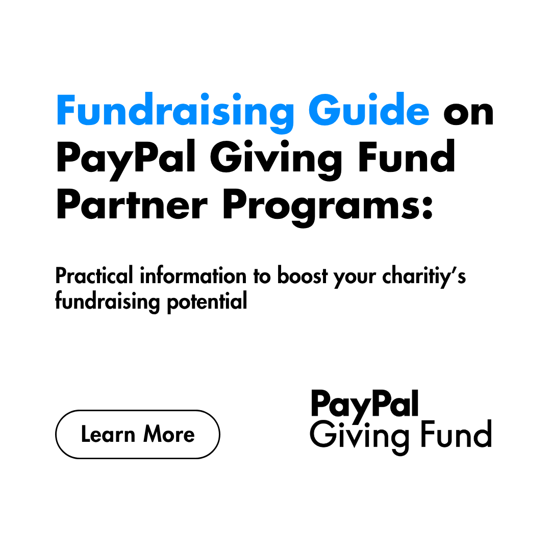 CharityVillage's tweet image. PayPal Giving Fund Canada published a guide for #charities, which dives into the fundraising tools available. The Fundraising Guide on PayPal Giving Fund Partner Programs provides practical steps your charity can take to get started.

Download the guide! 
okt.to/Y4y9Hx