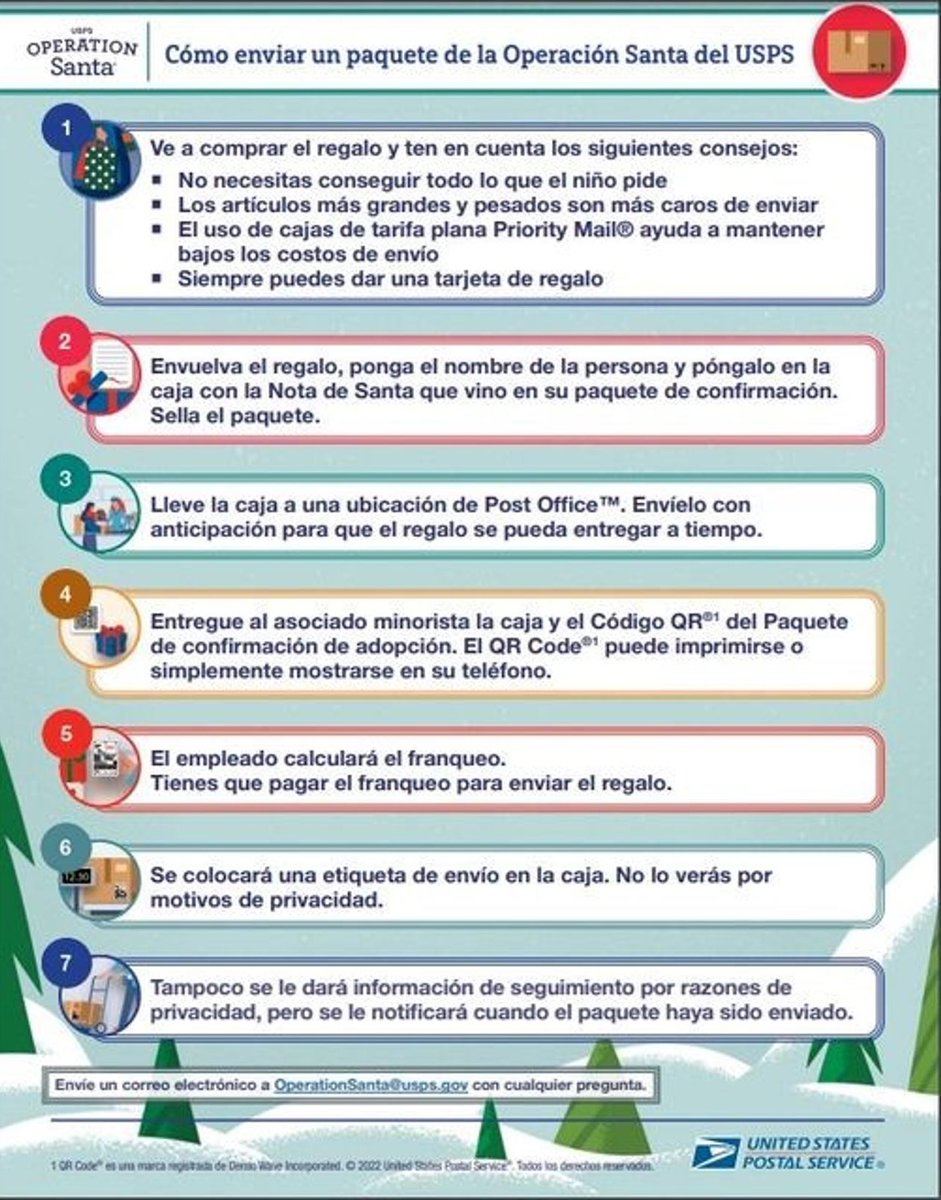 USPS Operation Santa tweet media