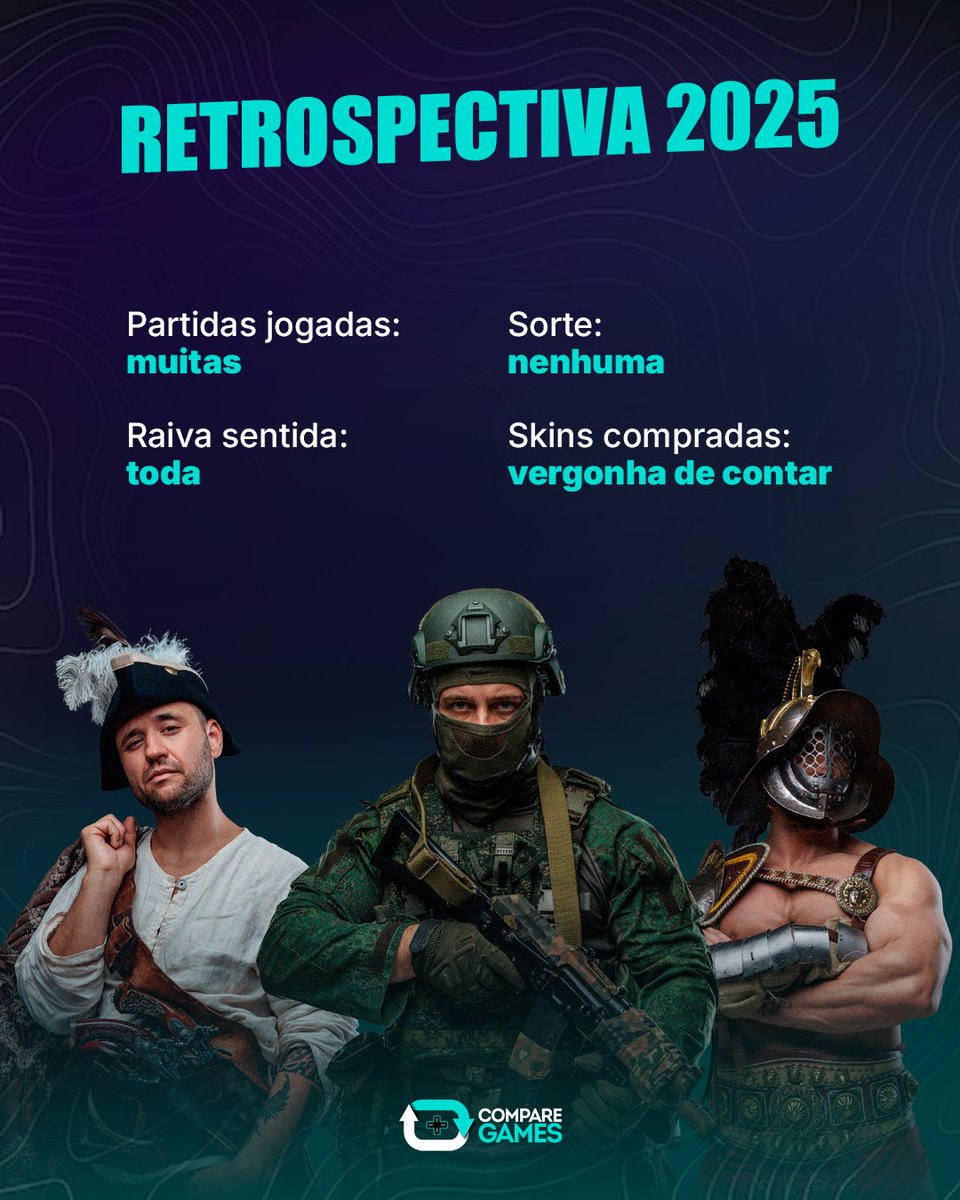 comparegames's tweet photo. Se a gente fosse fazer uma retrospectiva, acho que seria mais ou menos assim 😂 https://t.co/y2Xt5CVGFN