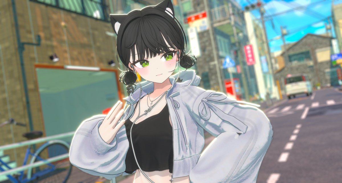 마냥_운동복💚
#마냥 #Warudo #NiloToon #MagicaCloth2