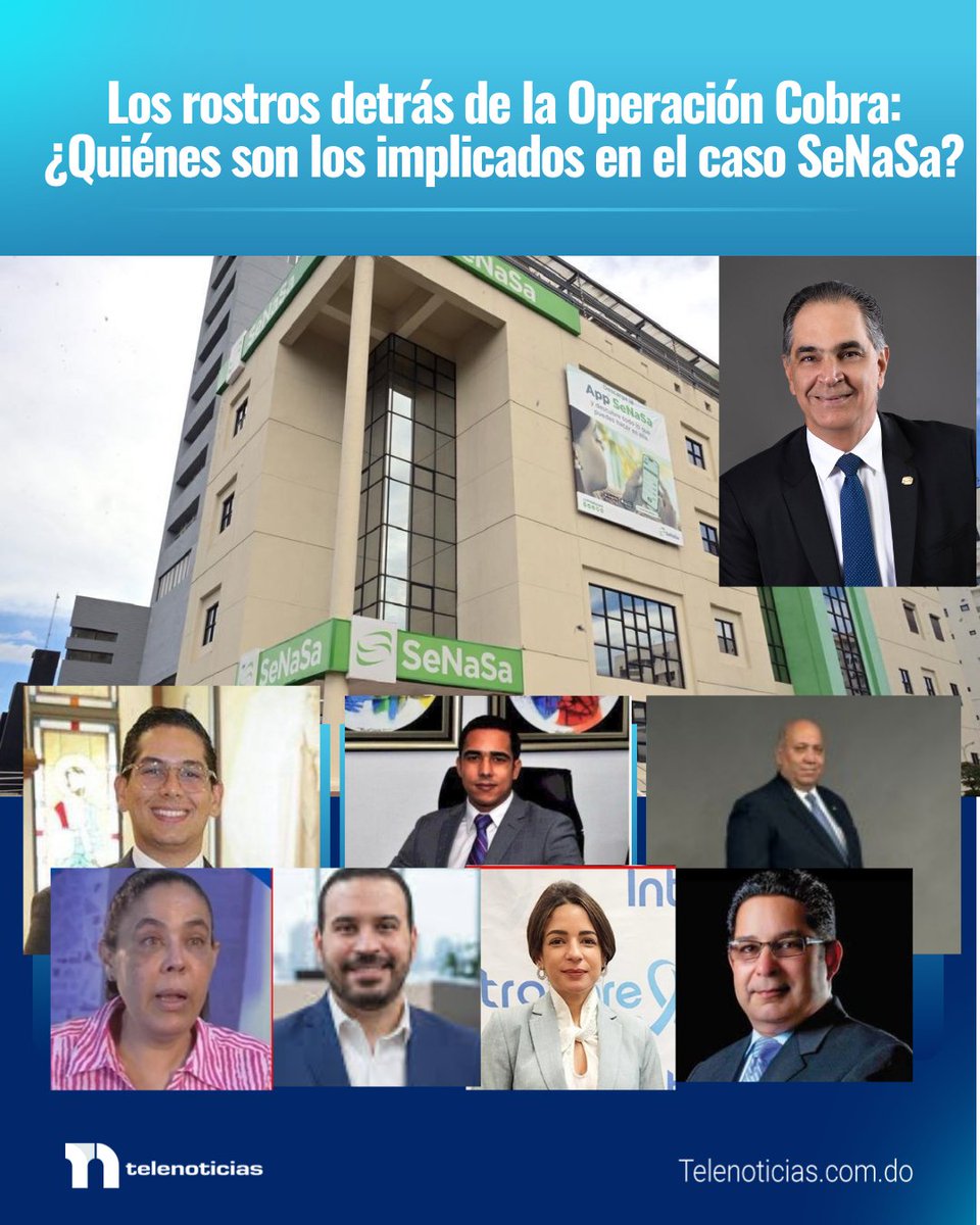 ElPaìsTN | Los rostros detrás de la Operación Cobra: quiénes son los implicados en el caso SeNaSa. https://t.co/X5UJgkE5MV #operacioncobra # senasa #investigación #telenoticias #telesistema
