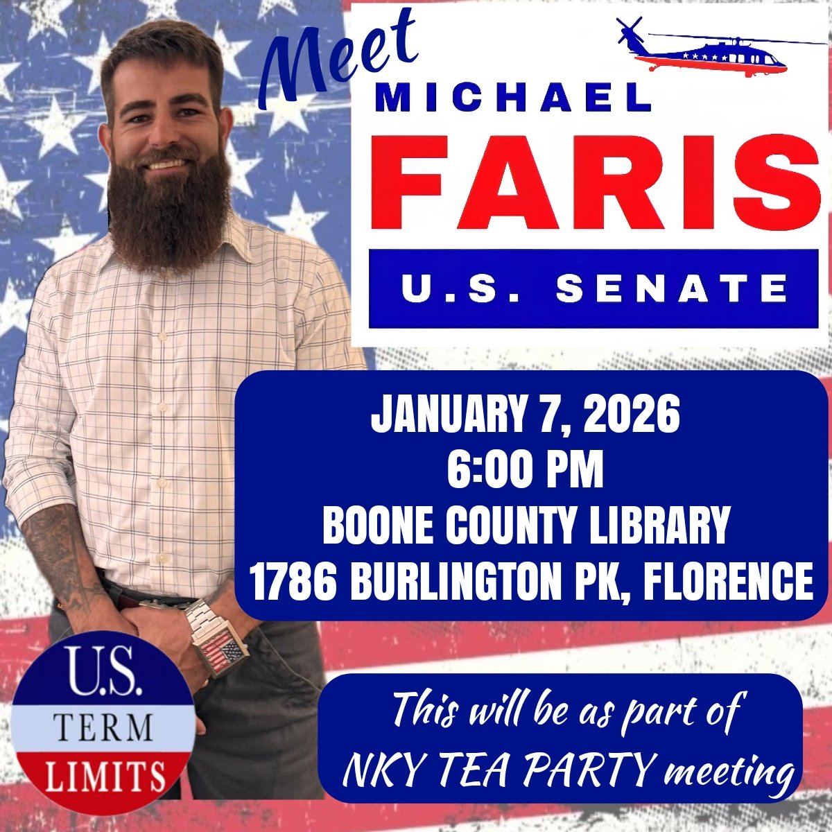 Please SAVE THE DATE!
farisforsenate.com