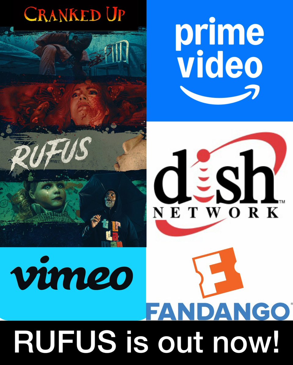 RUFUS is available for streaming on Amazon Prime, Dish Network, Fandango, Cranked Up and Vimeo.  Go watch it by clicking our IG bio link or by copying/pasting the following link:

amazon.com/gp/video/detai…

<a href="/rufus_movie/">Rufus</a> @reallyunusualfuckedupshit @marsroberge @breakingglasspictures