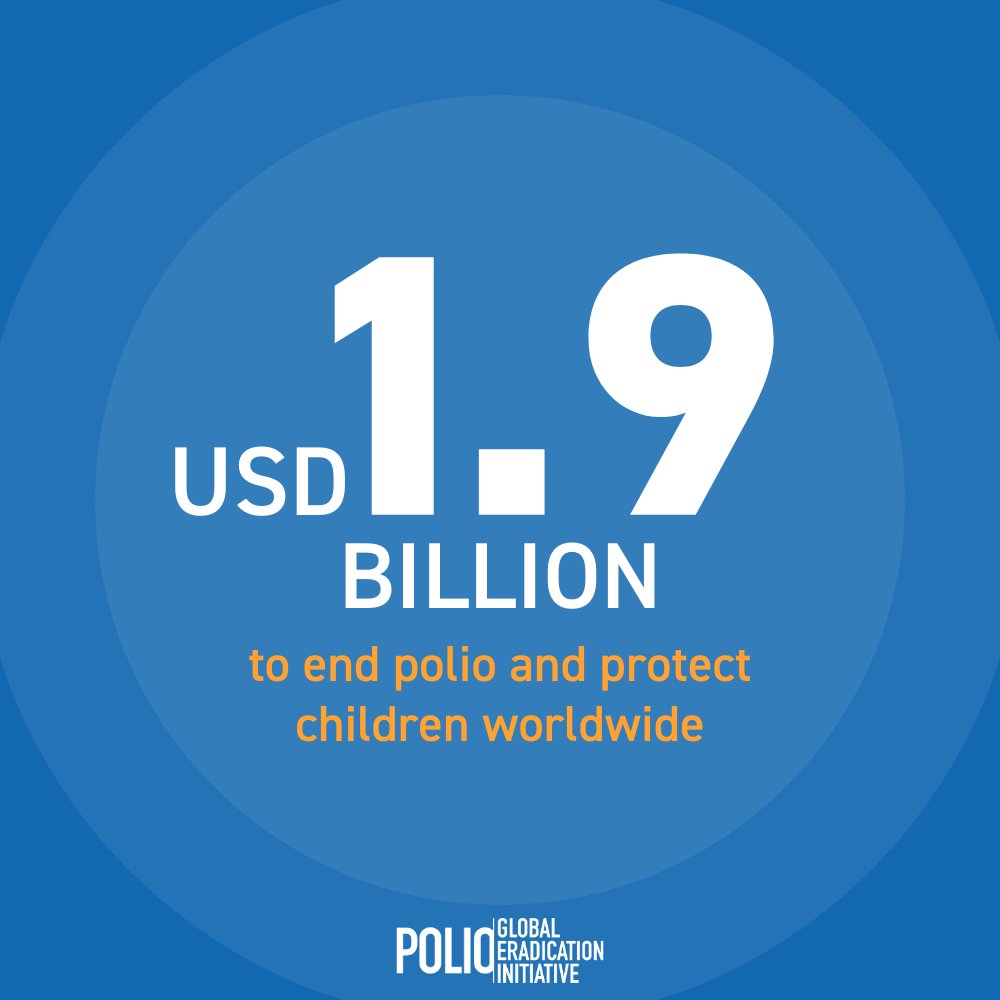 UNICEFpolio's tweet image. Today, at #ADFW2025, global leaders committed $1.9B to eradicate polio. This support will help reach 370 million children every year with life-saving vaccines to #EndPolio and strengthen health systems to protect against preventable diseases.
📖Learn more: bit.ly/3XKeV4K