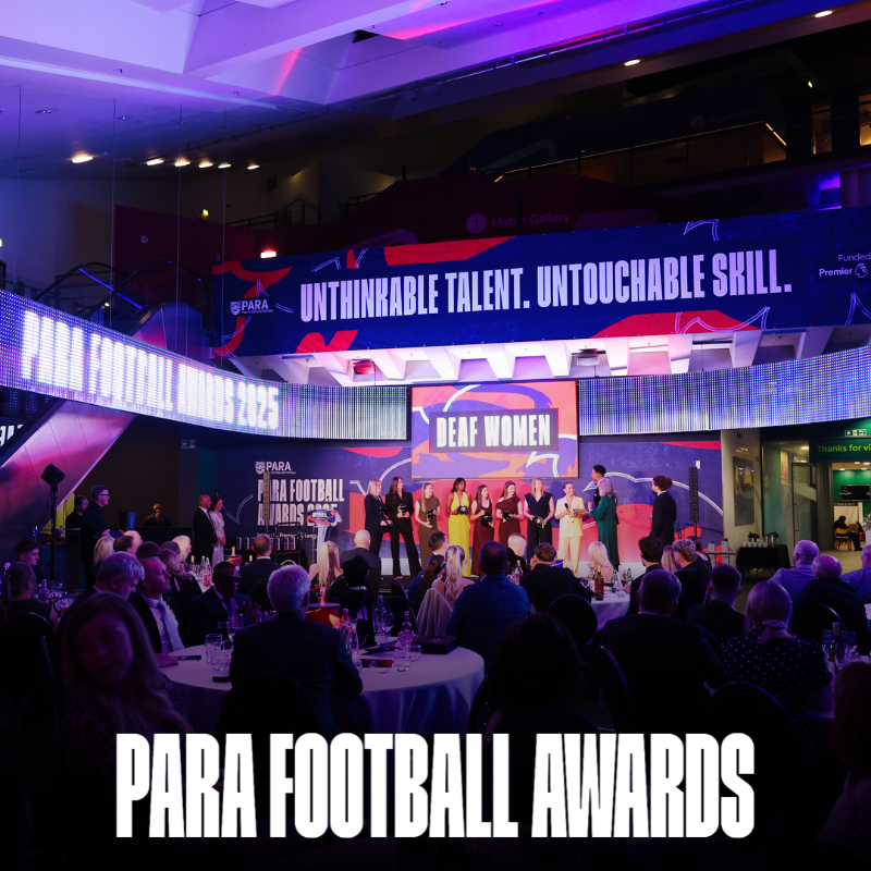 England's tweet photo. A fantastic night celebrating at the Para Football Awards in Manchester! 🎉

Congratulations to all of our winners ✨