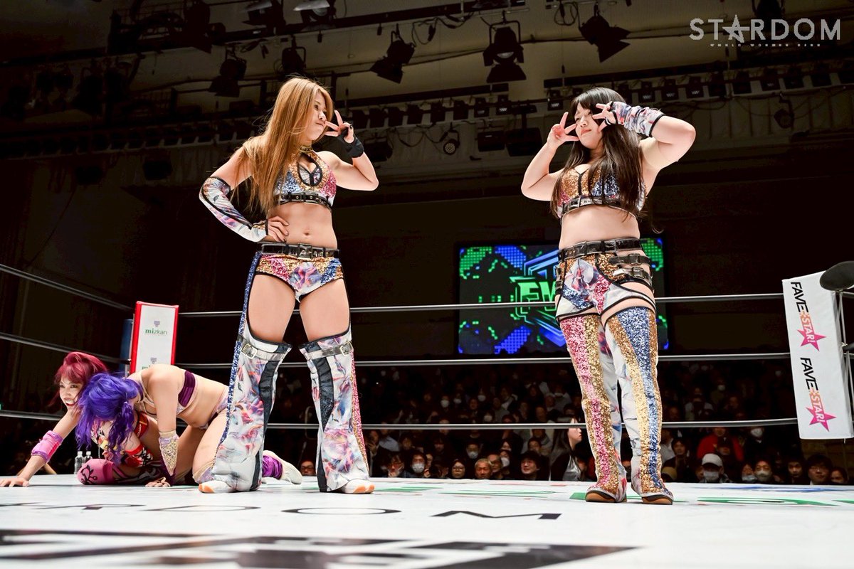 最高で最狂のFWC復活✌️✌️ みんなただいまー！ #STARDOM #FWC #葉月