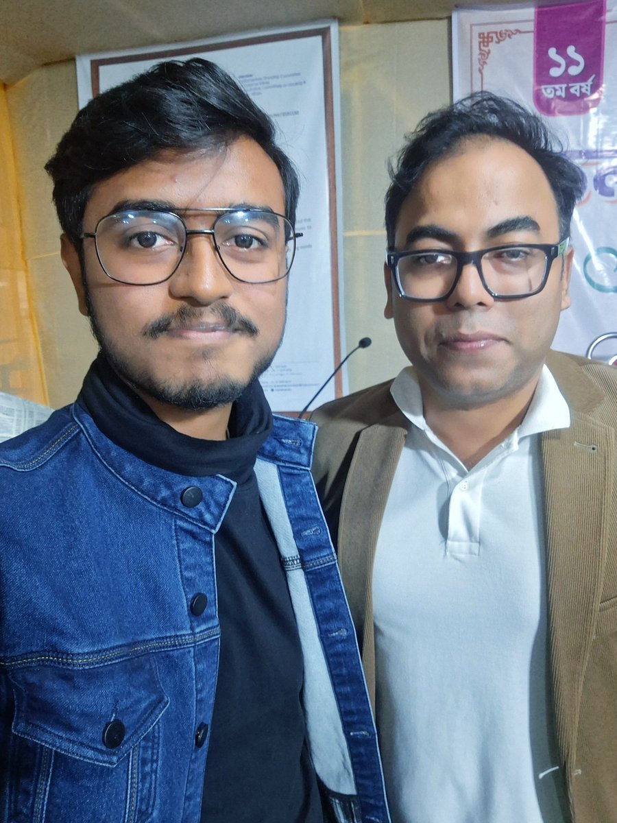 JishnuPaul2's tweet photo. Met Bhatnagar Awardee @DDasLab. Great Q&amp;A! Mentioned protein folding and he immediately recognized @SamratLabMohali. https://t.co/ahiSiLgMpq