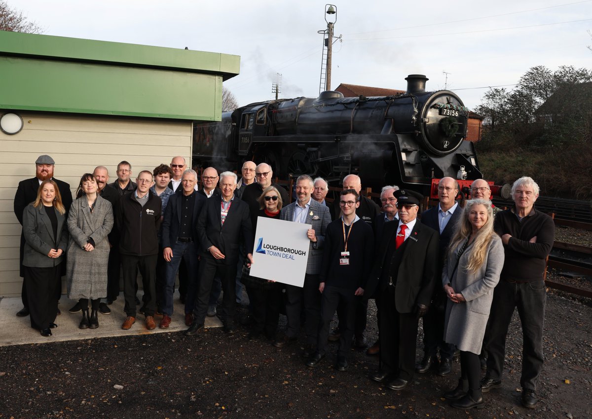 LboroTownDeal's tweet image. 🚂A new education centre has been opened at the @GcrGreat following a project backed by #LboroTownDeal.

The Robinson Centre will be used to educate apprentices at the heritage railway and host engagement programmes with local schools.

To find out more👇

loughboroughtowndeal.co.uk/news/2025/12/l…