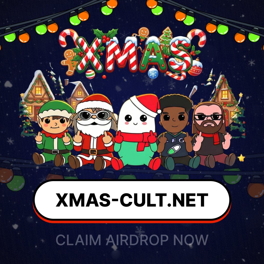 trevorgumbi's tweet photo. Xmas Cult Official $XMAS Airdrop

The XMAS ecosystem is expanding fast. We’re moving ahead sooner to reward our community for their support.

🔗 https://t.co/lYfK7JvSeH

Building smarter, decentralized financial systems.

$CREPE https://t.co/Ip0iHnpOY7