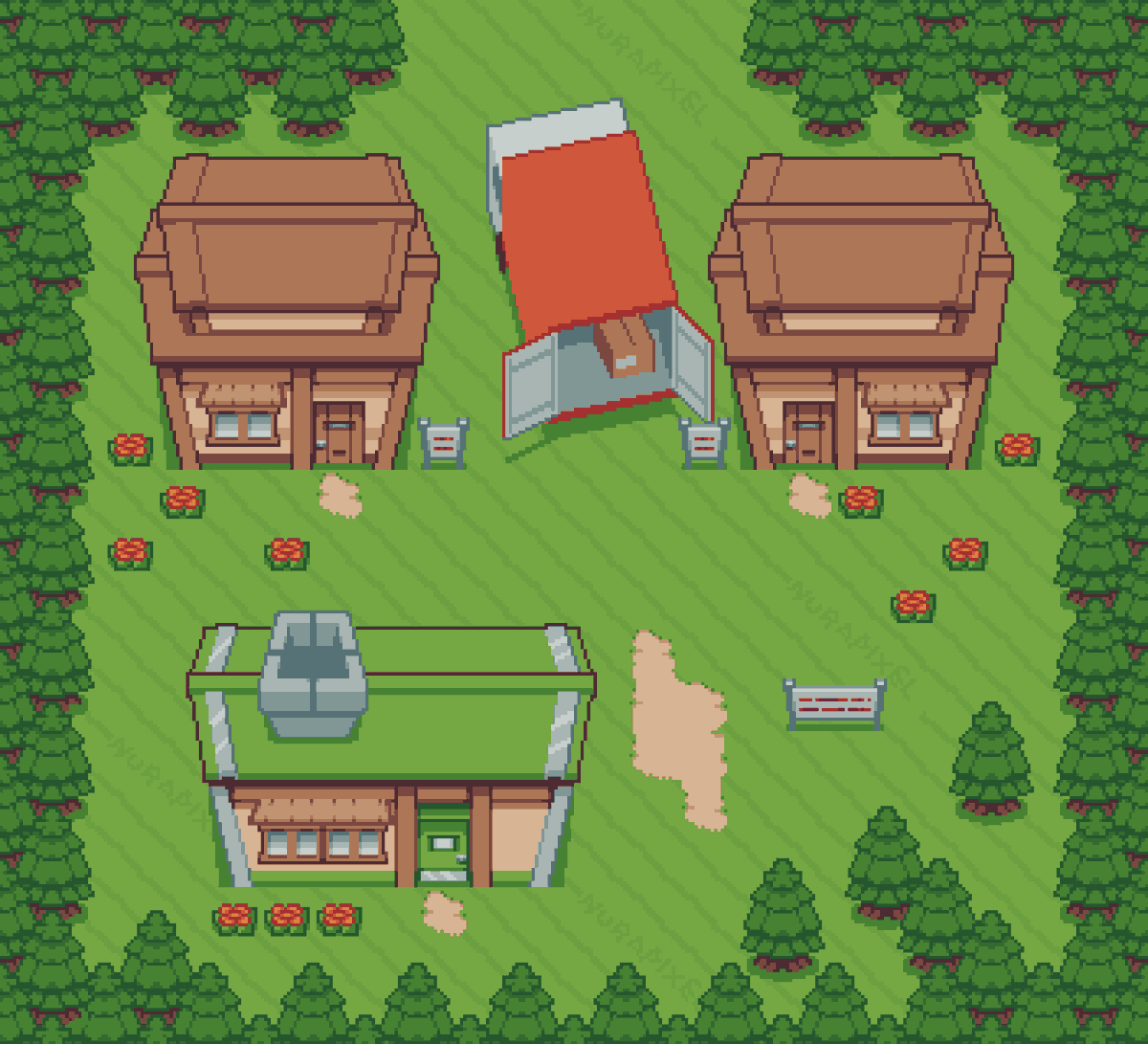 Little Root Redraw Pixel Art