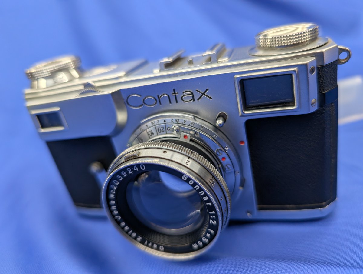 ZEISS_IKON #CONTAX #Zeiss_Jena #Sonnar レンジファインダーカメラが