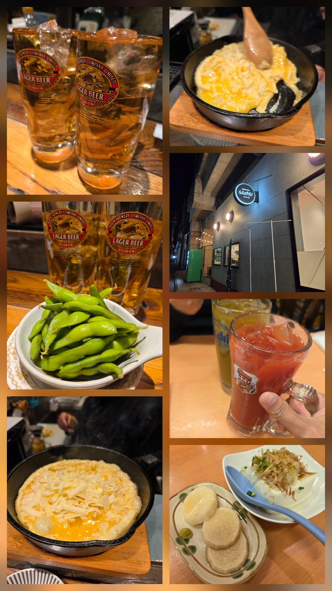 ヤマヤ鮮魚店@桜木町
いきつけ
元祖海老出汁もんじゃ
もじゅうろう
濃厚豚骨中華そばGANPAI@日ノ出町
亀松

昨日の野毛飲みはしご酒🥳
酔い１日だった🥴🍶🍺

ご馳走さまでした🙏