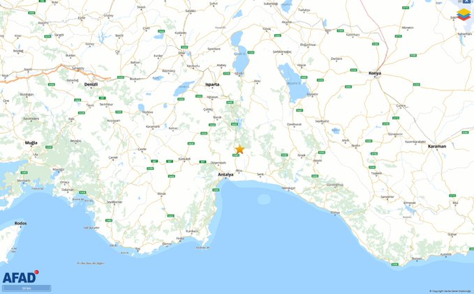 زلزال بقوة 4.9 درجات يضرب تركيا (مواقع)