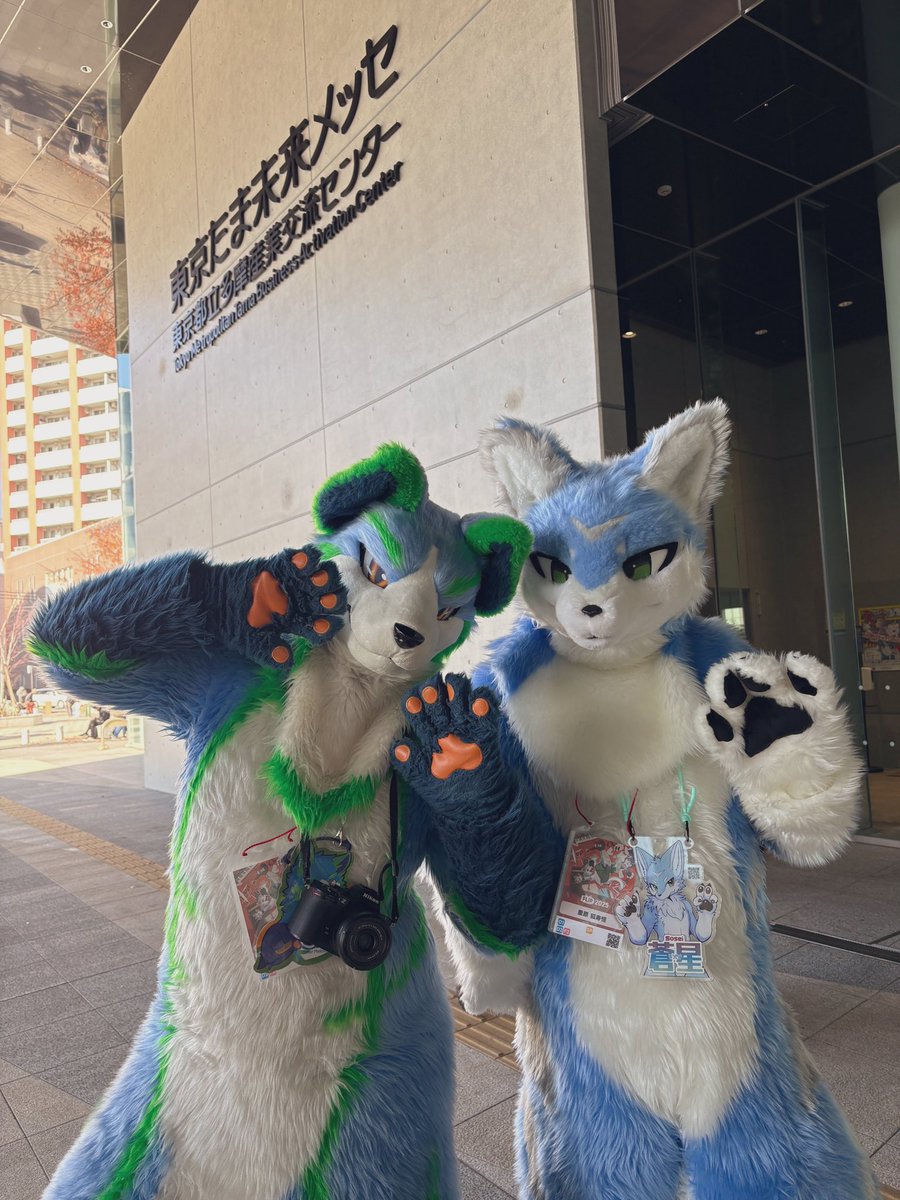 #FLiP2025 #FLiP
蒼星さん(<a href="/Kosuke_Soragi/">重原 狐寿怪</a> )と
シェールさん(<a href="/SherMS_fs/">シェール/Sher M. S.</a>)