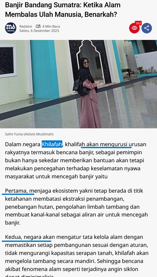 Khalifah akan begini negara khilafah akan begitu. 

Tak ubahnya janji2 kampanye malah lebih semu, siapa figur yg ditawarkan ndak ada yg tahu. Jualan agenda politis di tengah bencana bener2 nir empati ndak punya malu.