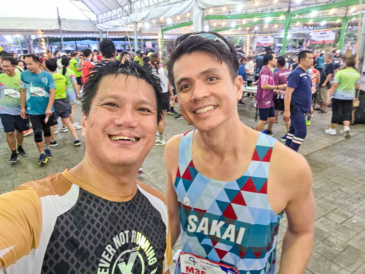 NinjaTooK's tweet photo. 🐟 ลุงตุ๊ก และ ผองเพื่อน ที่งาน PLATOO HALFMARATHON 9 - NEW GENERATION 🫶 ดีใจที่ได้เจอกันครับ 🥰
#ปลาทูฮาล์ฟมาราธอนครั้งที่9
#ปลาทูฮาล์ฟมาราธอน9
#ปลาทูฮาล์ฟมาราธอน
#PlatooHalfMarathon
#Pla2HalfMarathon
#Pla2HalfMarathon2025
#Platoo9 #วิ่งปลาทู
#Platoo #pla2
#tookkyrun https://t.co/cATzsJUlUv