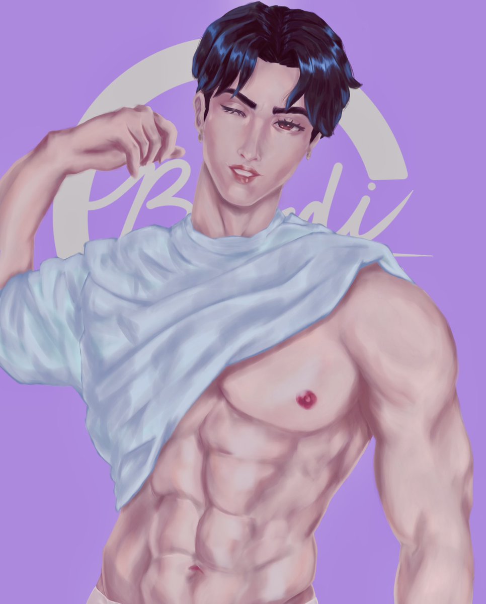 BardiQuinn's tweet photo. Jinu to go alongside Abby! ✨ **Going to do a re-render for Abby soon to match this art style! #sajaboys #kpopdemonhunters #huntrix #golden #idol #sodapop https://t.co/xrp0ov4ais