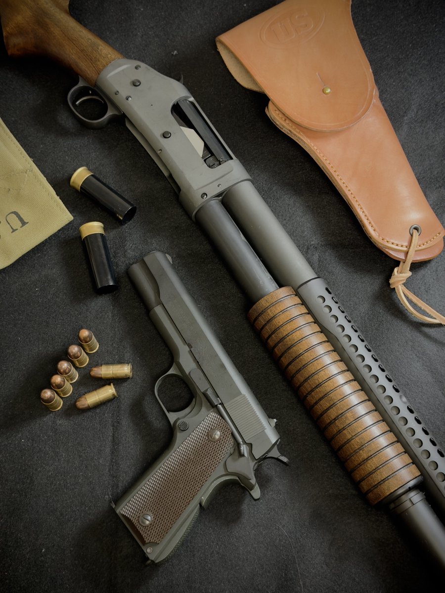 今夜のトイガン（モデルガン） Winchester Model 1897 Trench Gun