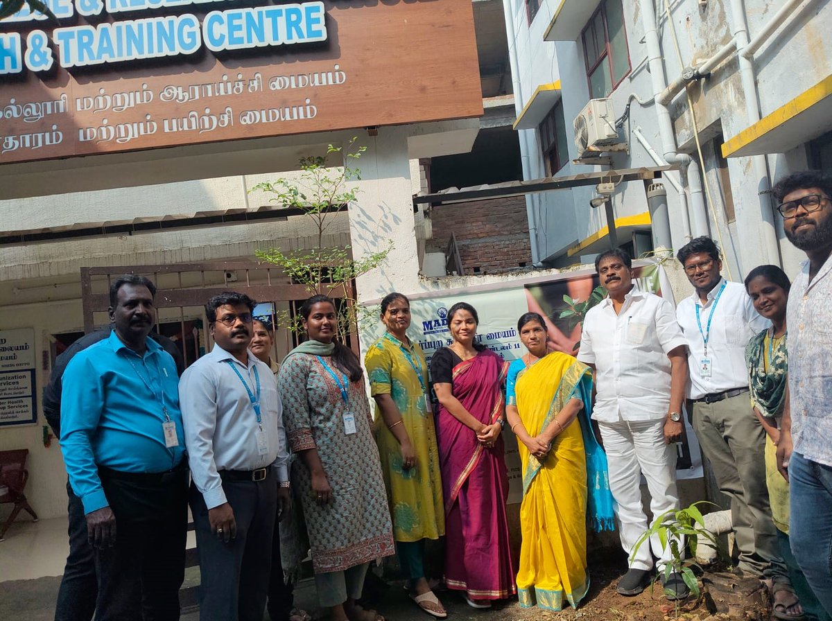SMmcri's tweet image. Today, we conducted an Awareness Program at the Urban Centre,  Maduravoyal. The event included a human chain, a 2 km awareness rally from the centre and a tree-planting program.
Inaugurated by Councillor Mrs. Ramani Madhavan &amp;amp; Dr. Sowmiya, HOD, Community Medicine.