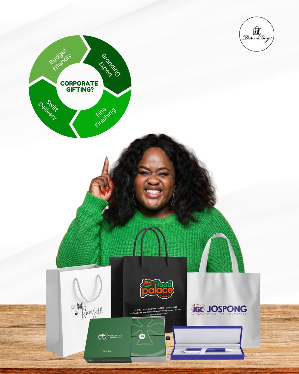 DercolBags's tweet image. Corporate packaging just got an upgrade.
From client gifts to executive drops, we deliver packaging that protects, impresses, and adds real value to your brand story. Let’s get you looking premium.

#CorporatePackaging #BrandExperience #SustainablePackaging
