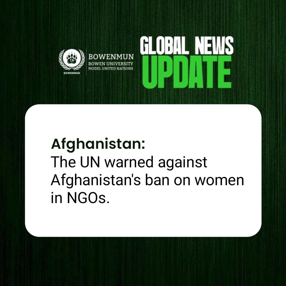 THE BOWEN MODEL UNITED NATIONS tweet media