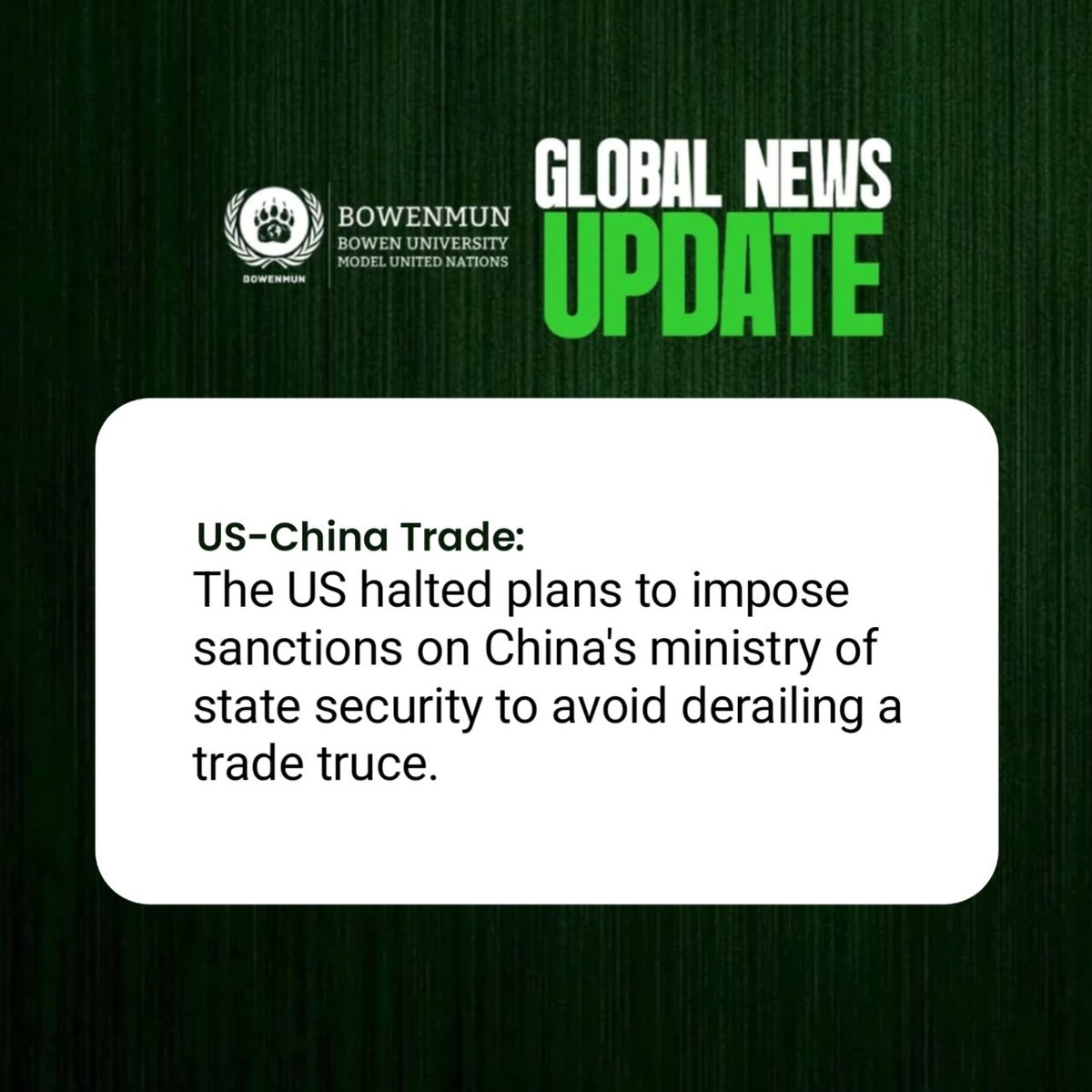 THE BOWEN MODEL UNITED NATIONS tweet media