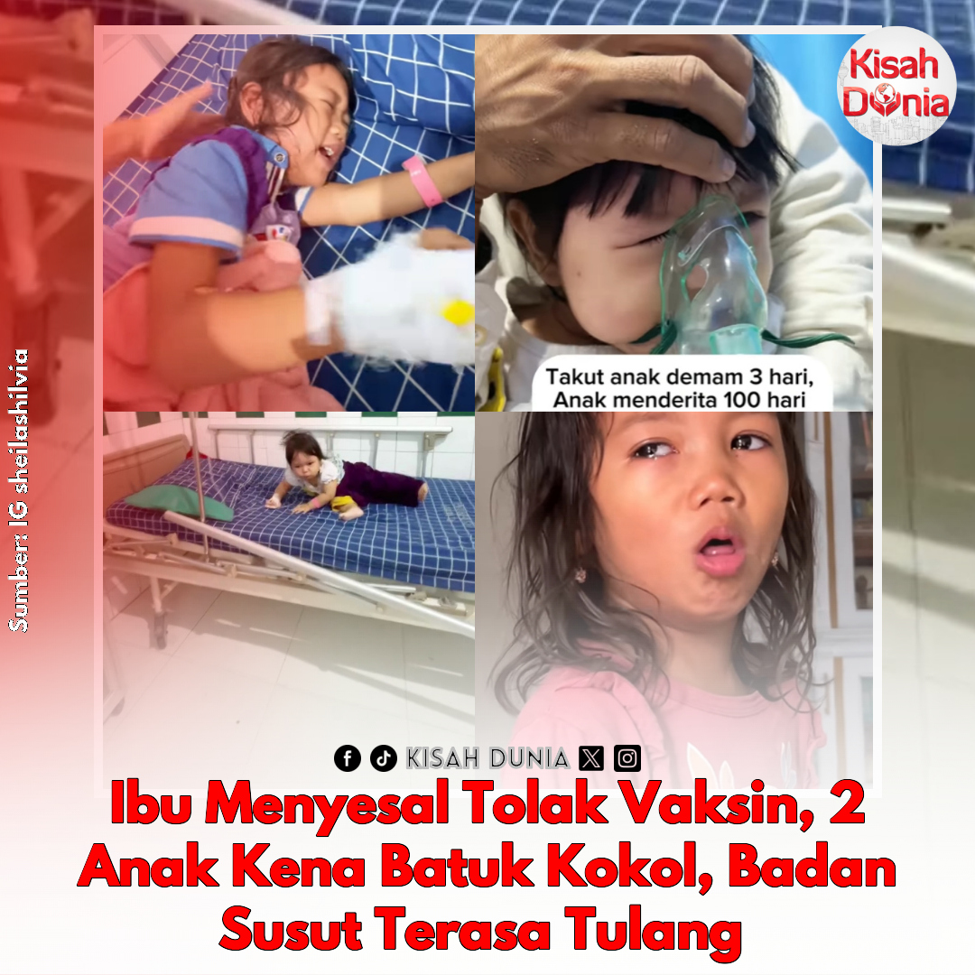"Nanti kita kejar vaksin yang tertinggal ya dik. Moga jadi pengajaran buat ibu bapa, jangan ego macam aku" - IBU

Berita Penuh: kisahdunia.com/?p=551233

#batukkokol #vaksin #anak #susut #beratbadan #KisahDunia