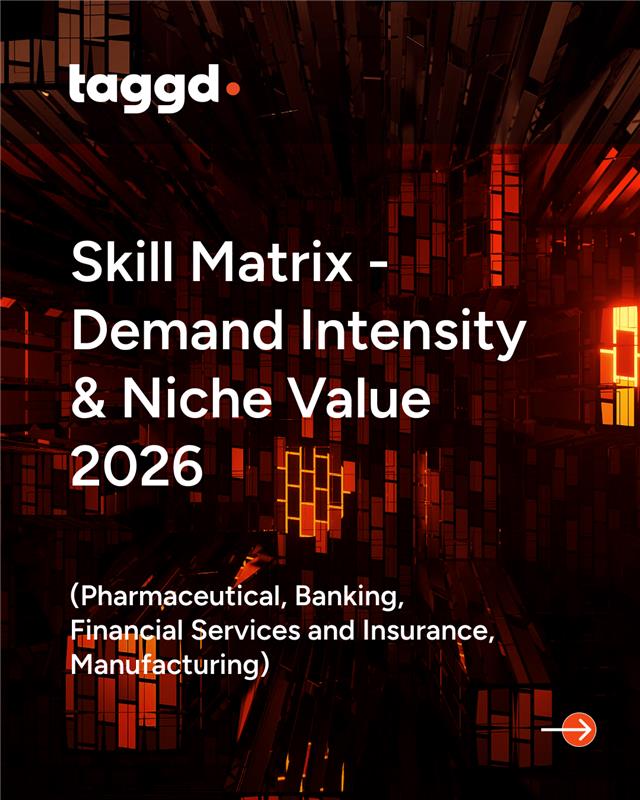 _taggd's tweet photo. 2026 is shaping up to be the year when India’s talent landscape gets completely redefined.
 
Download the India Decoding Jobs Report 2026: https://t.co/ZWJ5u0GQFP
 
#SkillMatrix #HiringTrends2026 #FutureOfWork #RecruitmentInsights #Job https://t.co/yZM0jA6bkS
