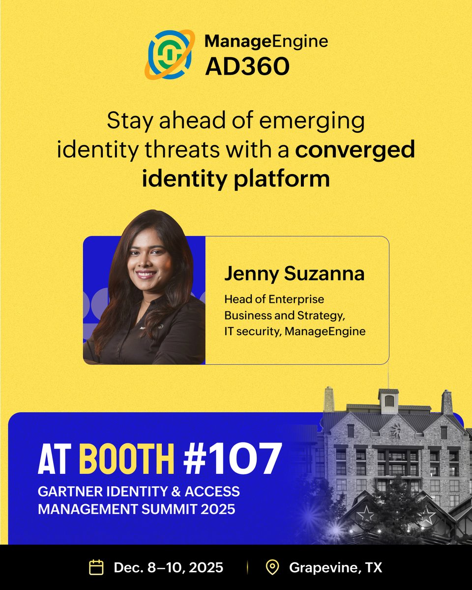 ManageEngine IAM tweet media