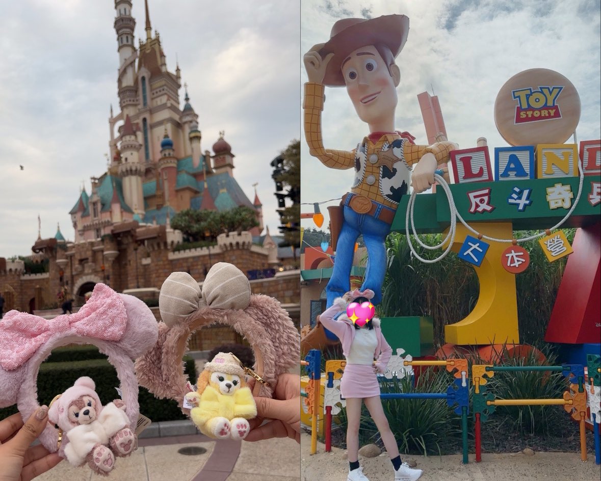 _Erwin's tweet photo. 本界隈の遠征で香港🤙🏻⭐🇭🇰ディズニー二日間楽しすぎた🐭🎀 https://t.co/XIwdebQYEc
