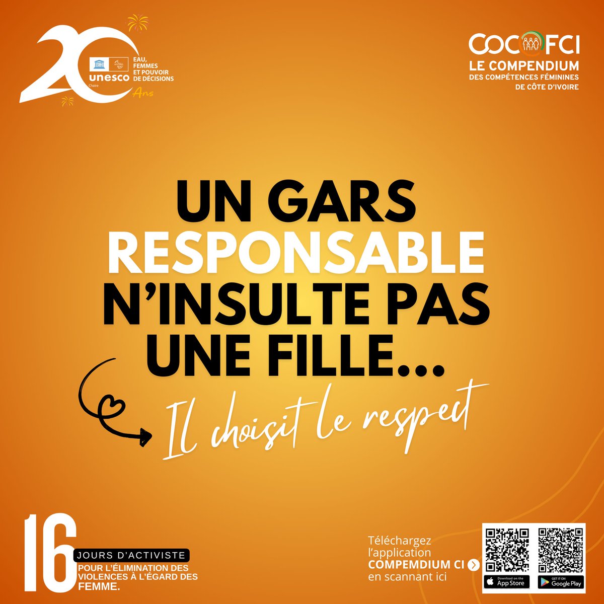 𝙊𝒓𝙖𝒏𝙜𝒆𝙤𝒏𝙨 𝙡𝒆 𝒎𝙤𝒏𝙙𝒆. 🟧
Un gars responsable choisit le respect, la retenue et la bienveillance.

#OrangeonsLeMonde #Orangezlemonde #StopVBG #stopviolencesfaitesauxfemmes #Pourtouteslesfemmesetlesfilles #vraihomme #vraiefemme #16joursdactivisme