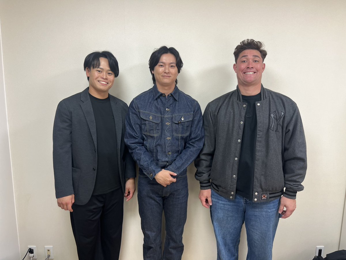 TokyoGiants's tweet photo. ＼#ジャンクスポーツ／

読売ジャイアンツ からは
リチャード選手、田中瑛斗投手、中山礼都選手が出演します🔥

▼放送内容
フジテレビ 「ジャンクSPORTS プロ野球12球団トーク日本シリーズSP」
2026年1月18日(日)19:00～21:00（全国ネット）

#新風 #ジャイアンツ https://t.co/EALtxb1RrM