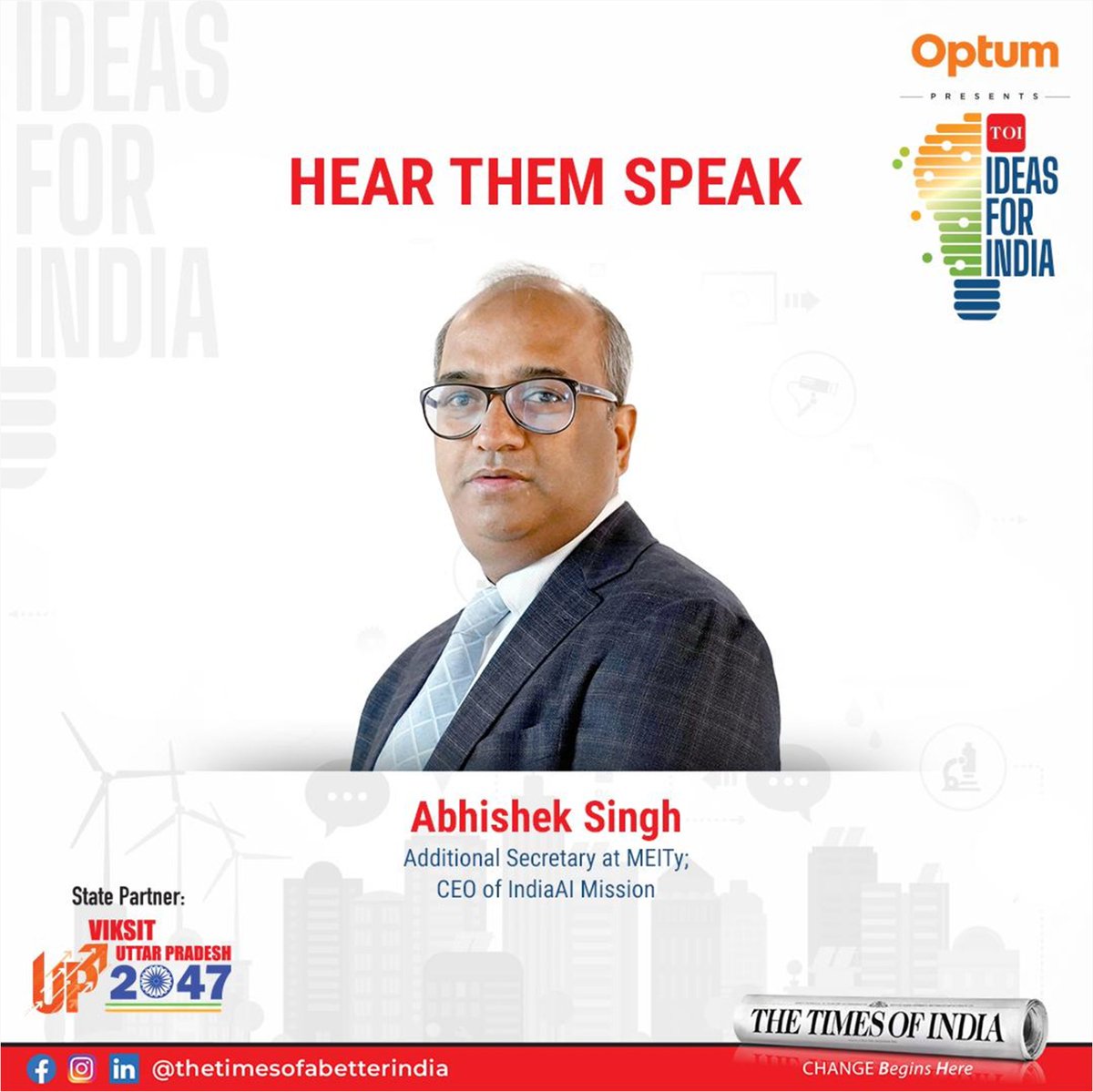 Affordable, accessible, high-quality healthcare isn’t a dream now- it’s an innovation challenge India is ready to tackle. At #TheTimesOfIndia and #Optum’s #IdeasForIndia, such innovations are taking flight. #TOIIDEASFORINDIA