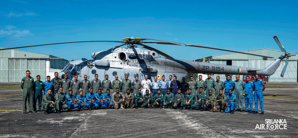 Sri Lanka Air Force tweet media
