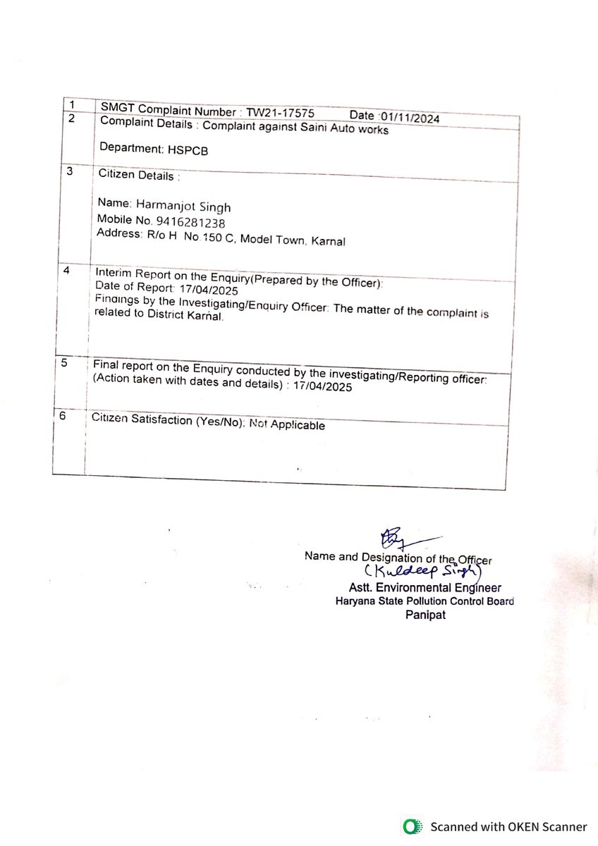 HSPCB Panipat Region tweet media