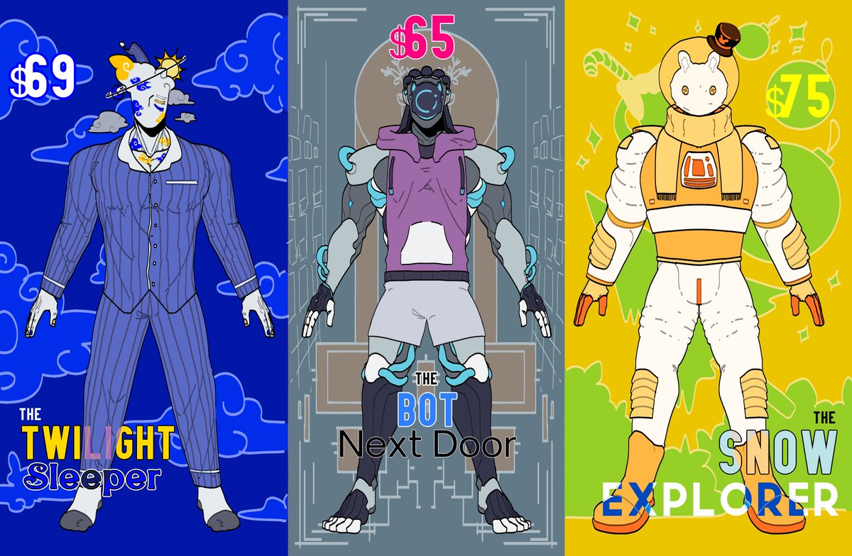 Holiday's aren't complete, without a partner to snuggle, a boy to kiss under the mistle toe, and a snowman to explore. This december's #adoptahunk triples are available for nabbing now.