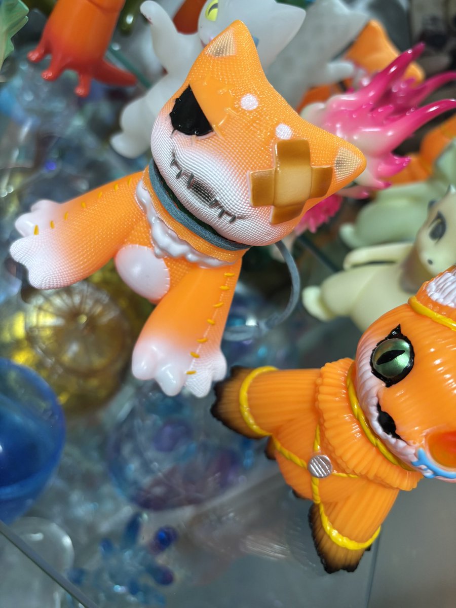 Elfrog工房 カール　テッチ　バード　パッチ　ソフビ クリア Elfrog工房 12/14ｱﾒｲｼﾞﾝｸﾞ商店街 (@Elfrog8) / Posts / X