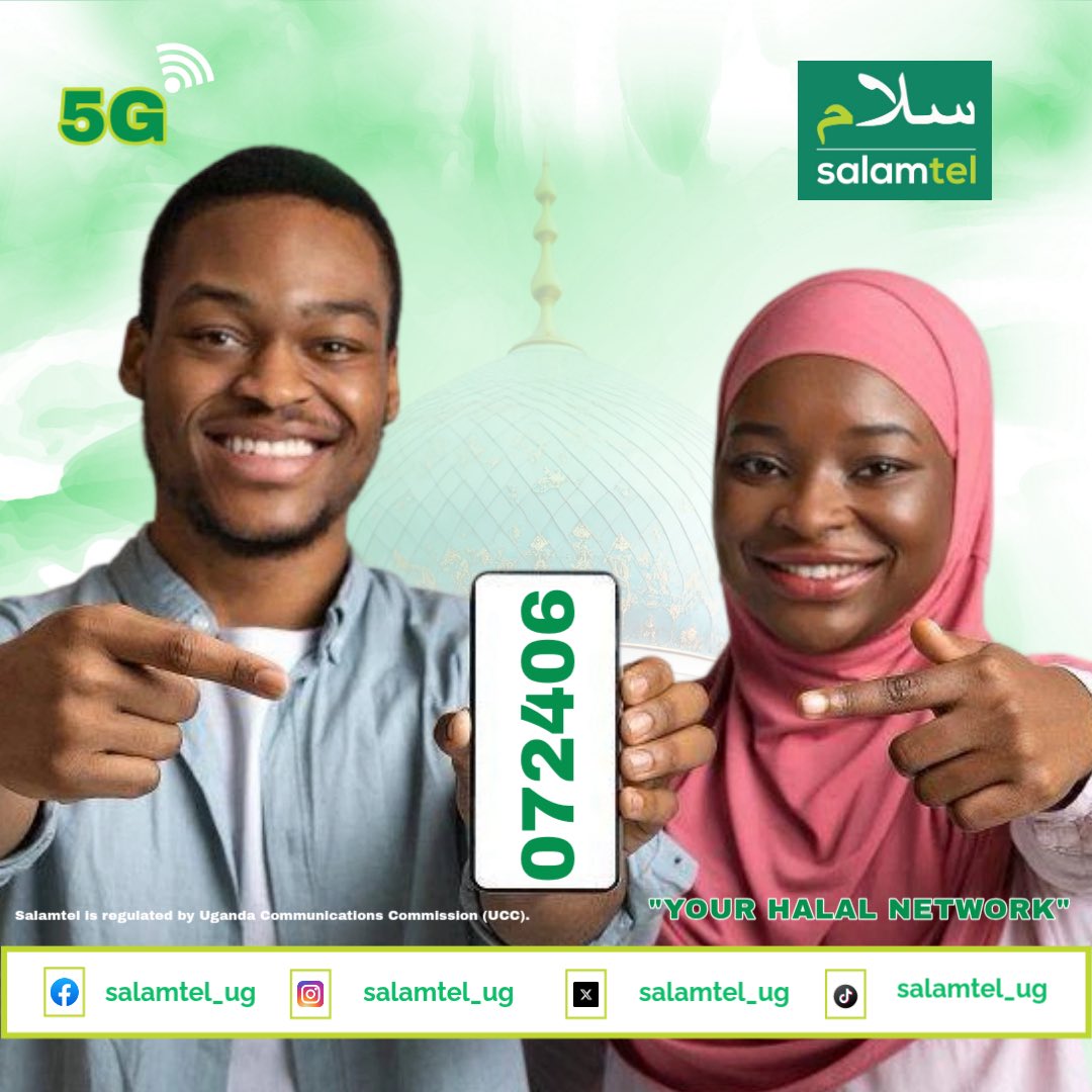 Salamtel_ug's tweet photo. Unveiling the Salamtel code 072406 ππ.
We are located at KT Estates - Prince Charles Drive, Plot 96 π
#salamtelecom β Your Halal Network.
#muslimnetwork
#halalnetwork | #muslimfaith https://t.co/1JfCOm4NzS