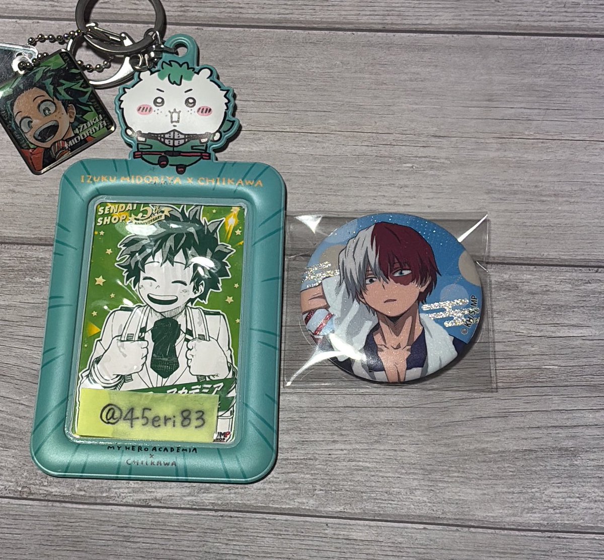 譲渡】僕のヒーローアカデミア ヒロアカ 極楽湯 缶バッジ 【譲】缶