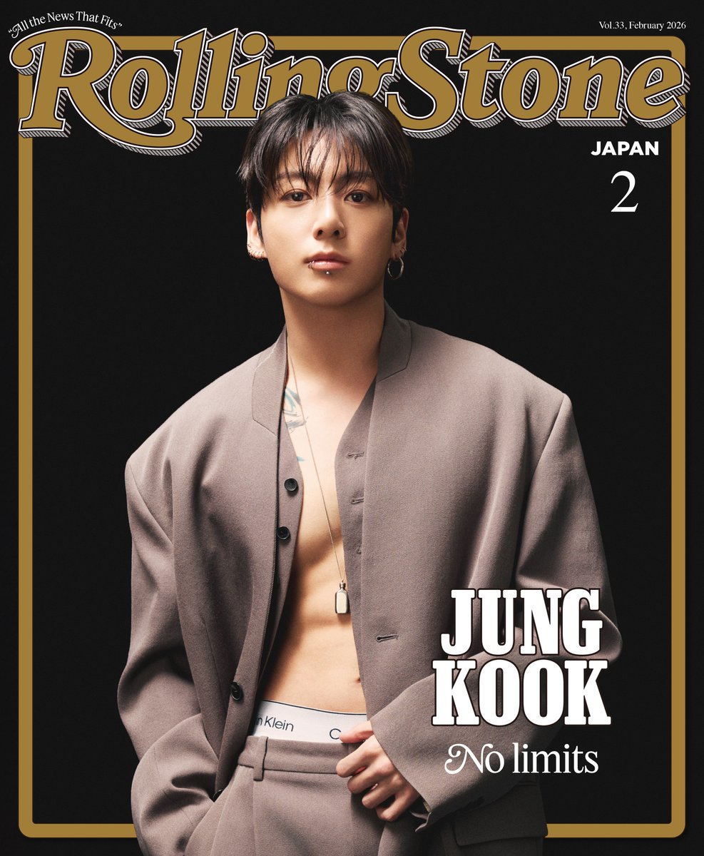 BTS・ジョングク「Rolling Stone Japan vol.33 」ダブル表紙ビジュアル