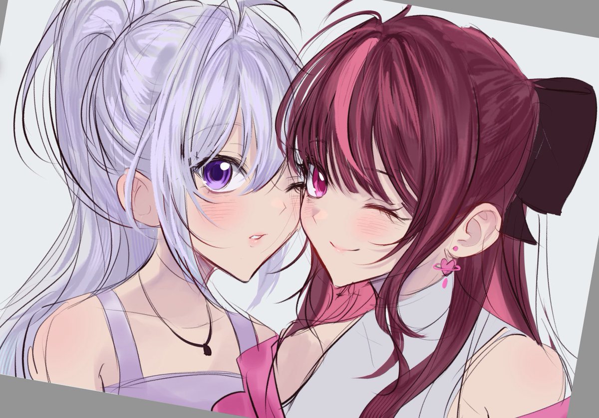 🎀 주이네 (슬라임즈) 💜
지인이 그려준 그림 훔쳐 왔어요 🫣