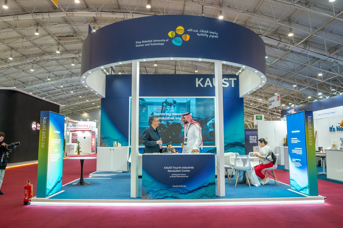 KAUST was proud to participate in <a href="/IndustrialTSA/">Industrial Transformation SA</a>, showcasing how the National Transformation Institute (NTI) is advancing industrial automation technologies and advanced manufacturing across the Saudi Arabia.