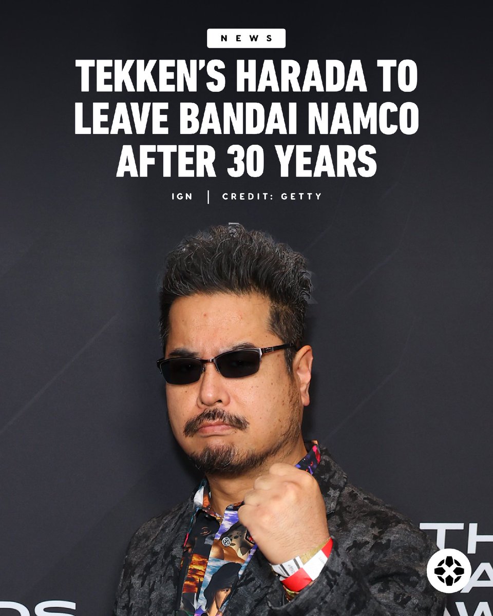 IGN's tweet image. Katsuhiro Harada has announced his departure from Bandai Namco having worked on the Tekken series for 30 years. bit.ly/3MMgr3V