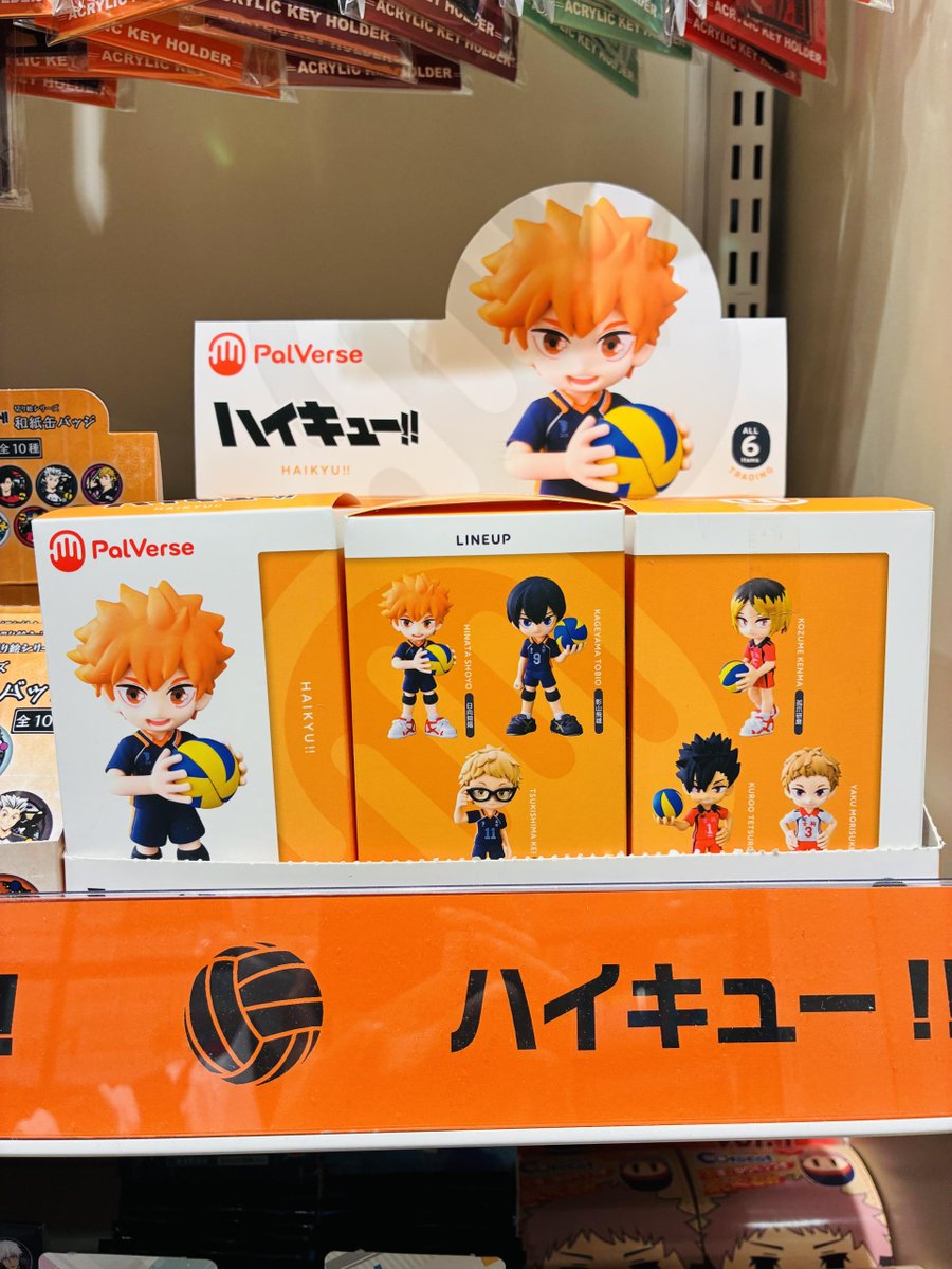 ついに】 PalVerse ハイキュー‼︎入荷しました！ 烏野からは日向、影山
